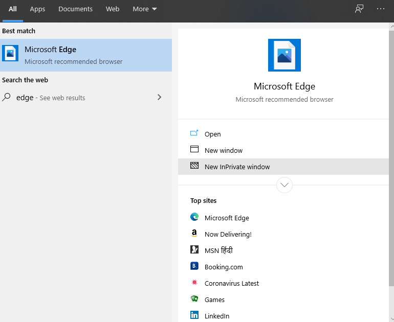 Ways To Use Microsoft Edge Private Browsing The InPrivate Mode