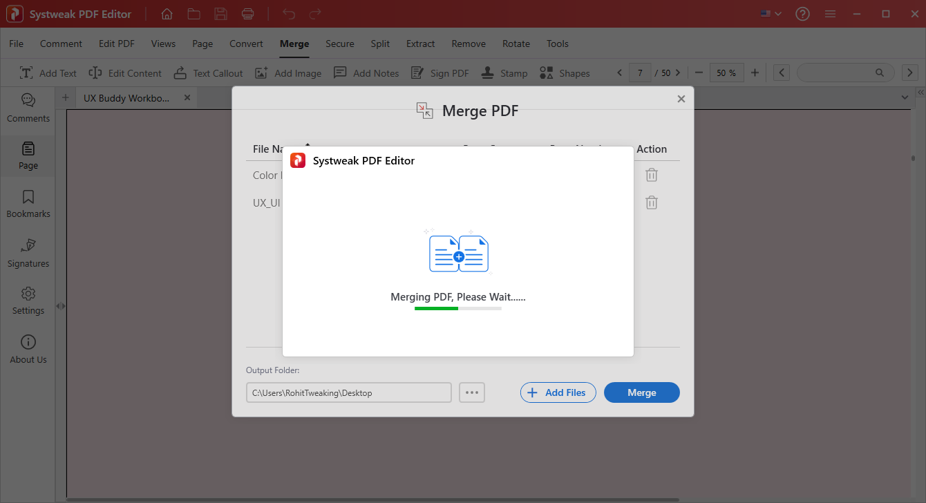 Merge PDF