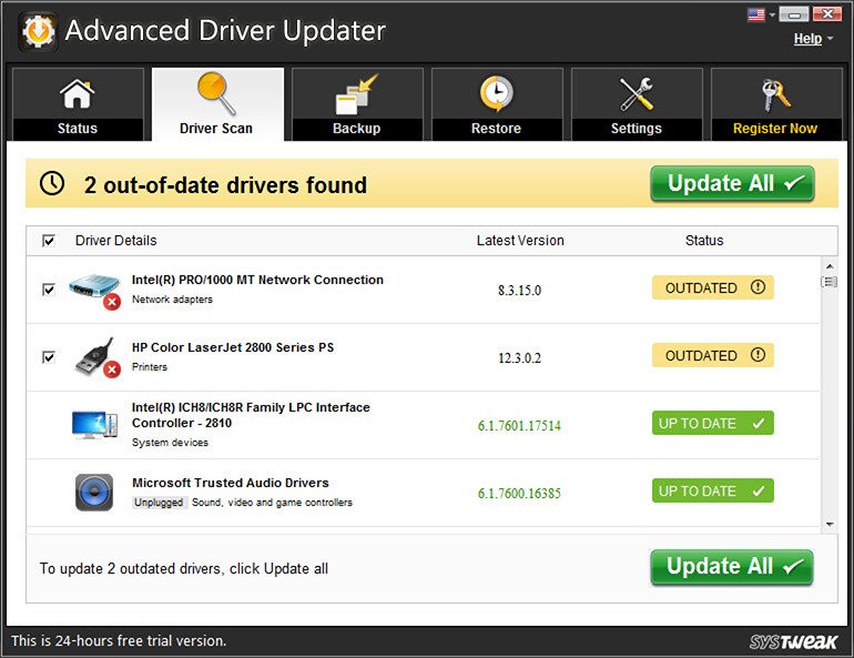 Advanced driver updater