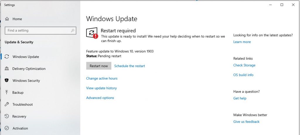 windows update