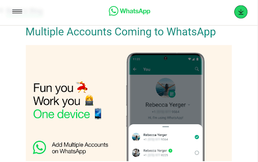 Multiple account