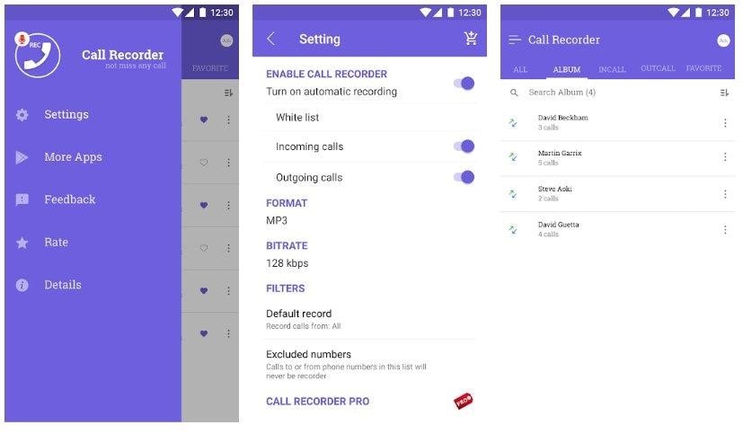 Call Recorder by Top Weather Studio, app to record phone calls