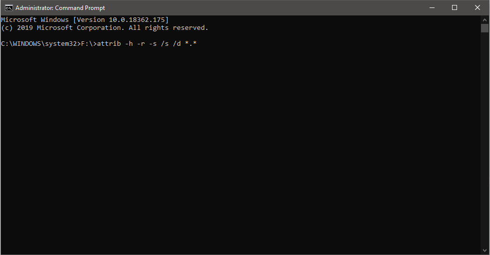 Use Command Prompt to Recover Permanently Deleted Files in Windows 10-2