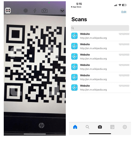 QR Reader for iPhone