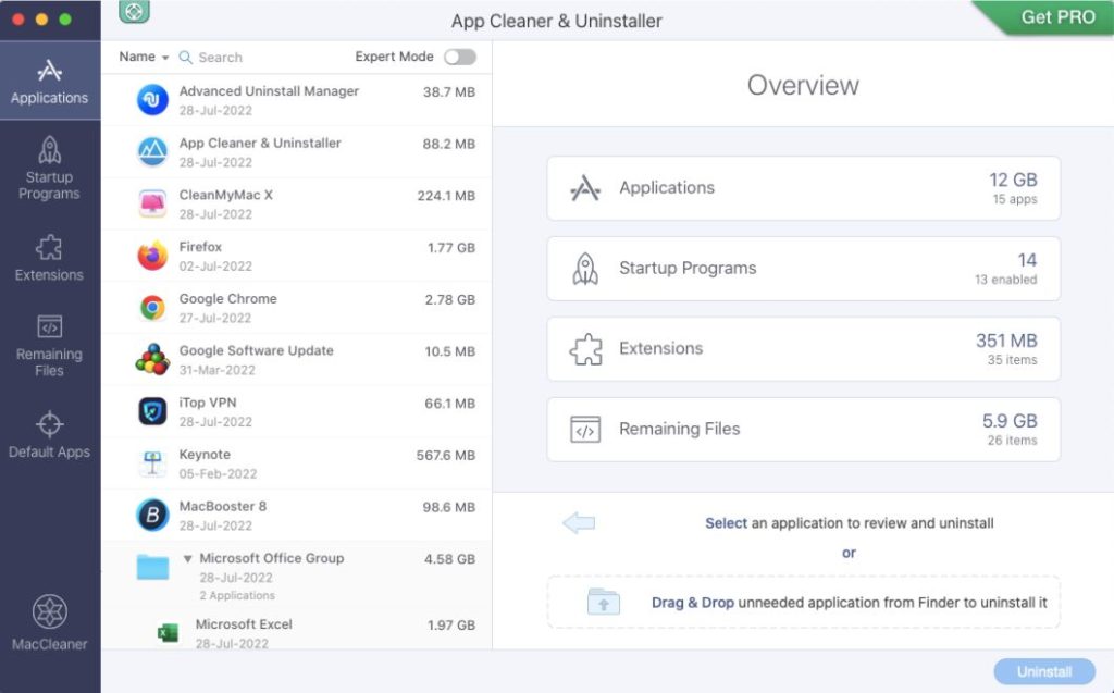 Nektony App Cleaner & Uninstaller