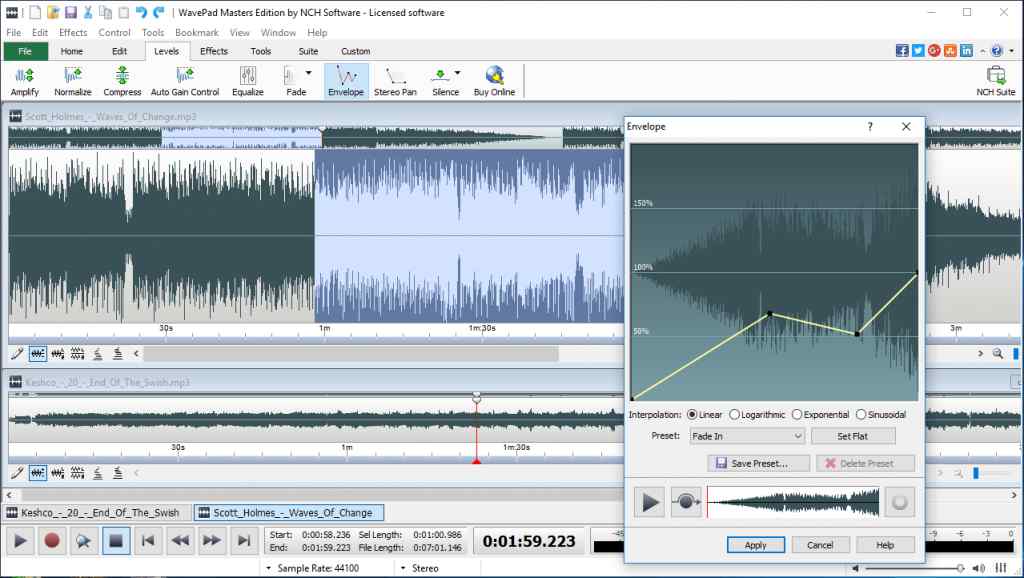 sound recording software for mac os x