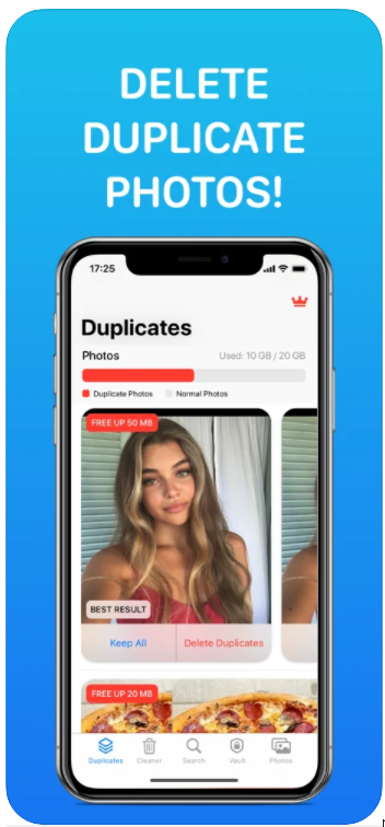 how to delete duplicate photos on iphone ios 12