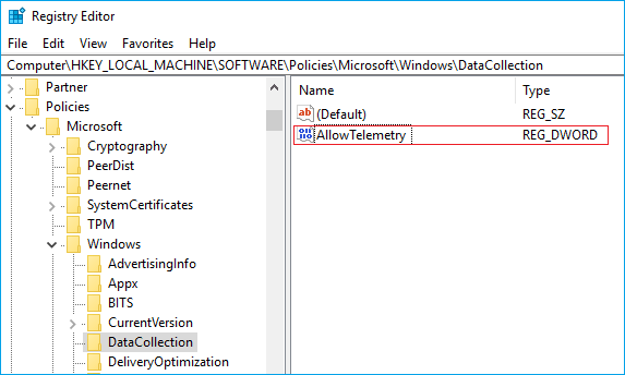 allow telemetry, windows 10 disable telemetry