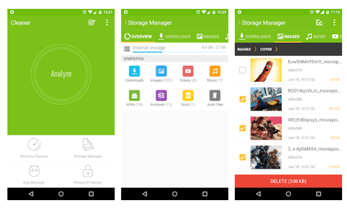 cleaner mobile manager tool