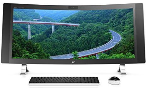 HP 34 curved desktop