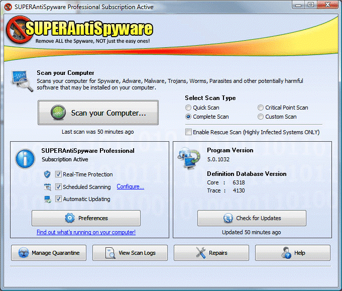 SUPERAntiSpyware