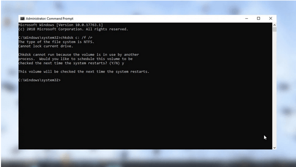 In the Command Prompt shell