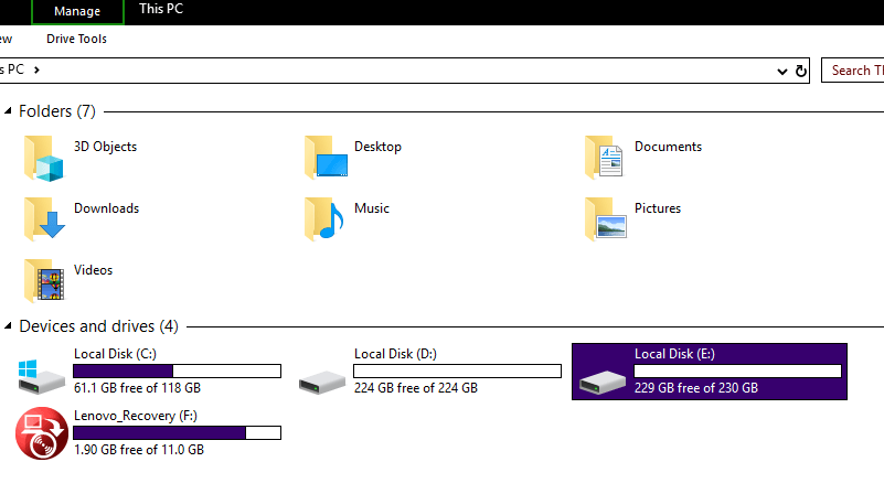 Windows Classic High Contrast Themes