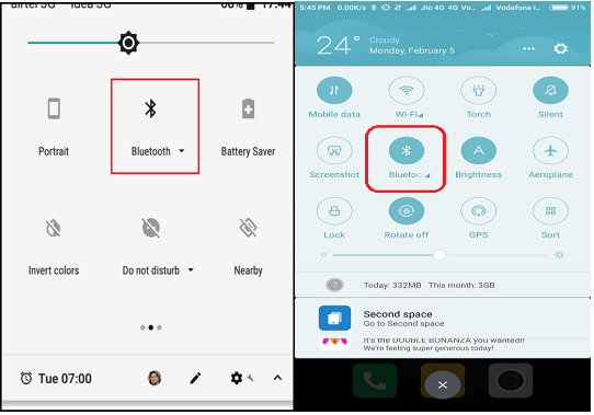 use Bluetooth Tethering between Android Devices 