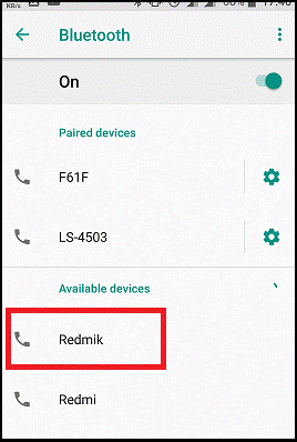 use Bluetooth Tethering between Android Devices