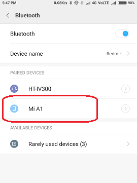 use Bluetooth Tethering between Android Devices