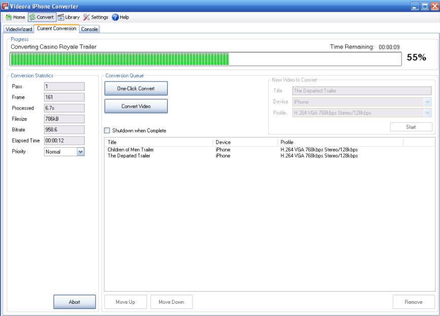 videora iPhone converter