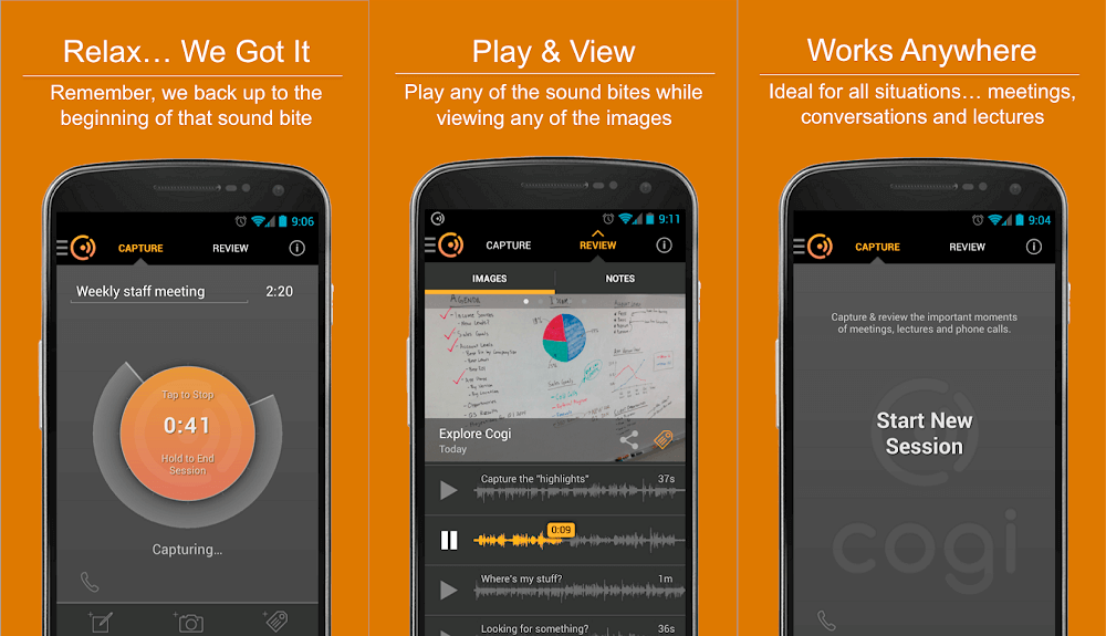 Cogi – Notes & Voice Recorder