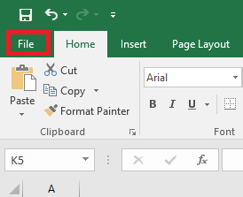 Convert Excel file to PDF 2
