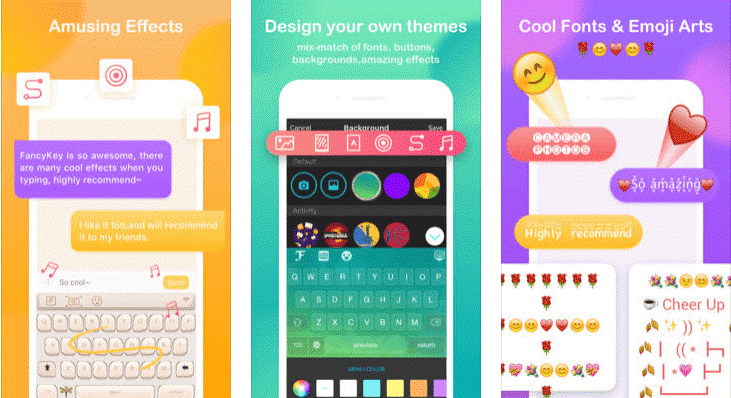 FancyKey Keyboard for ios