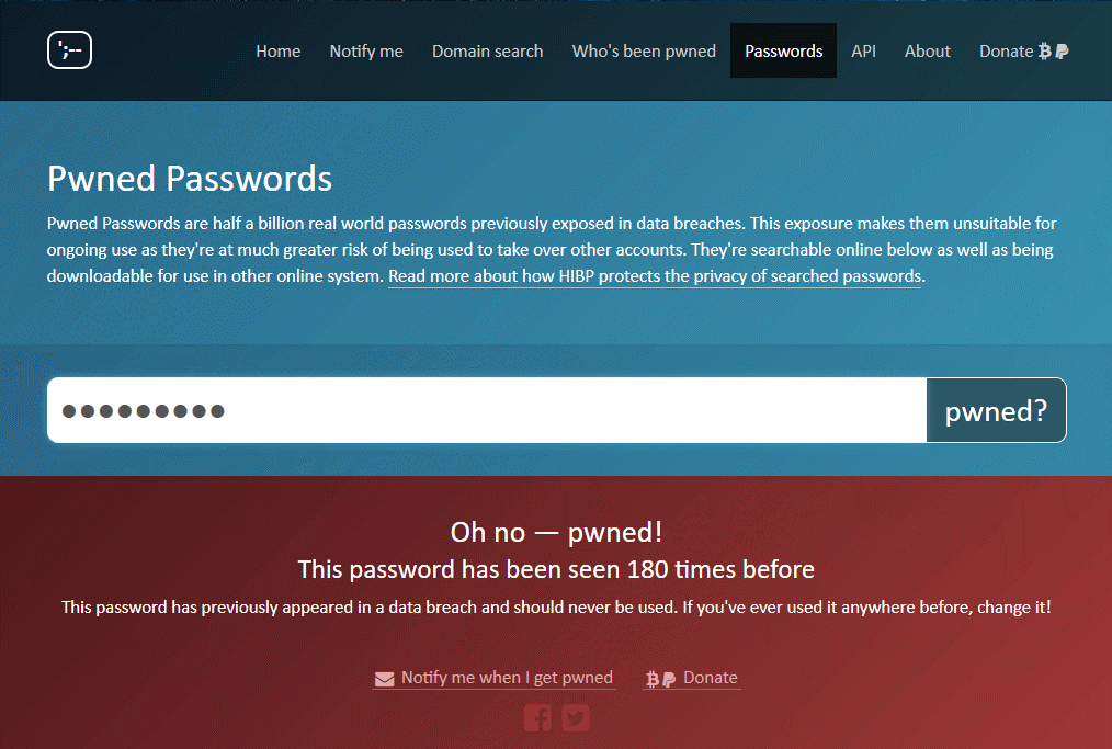 Get Help from Have I Been Pwned 3