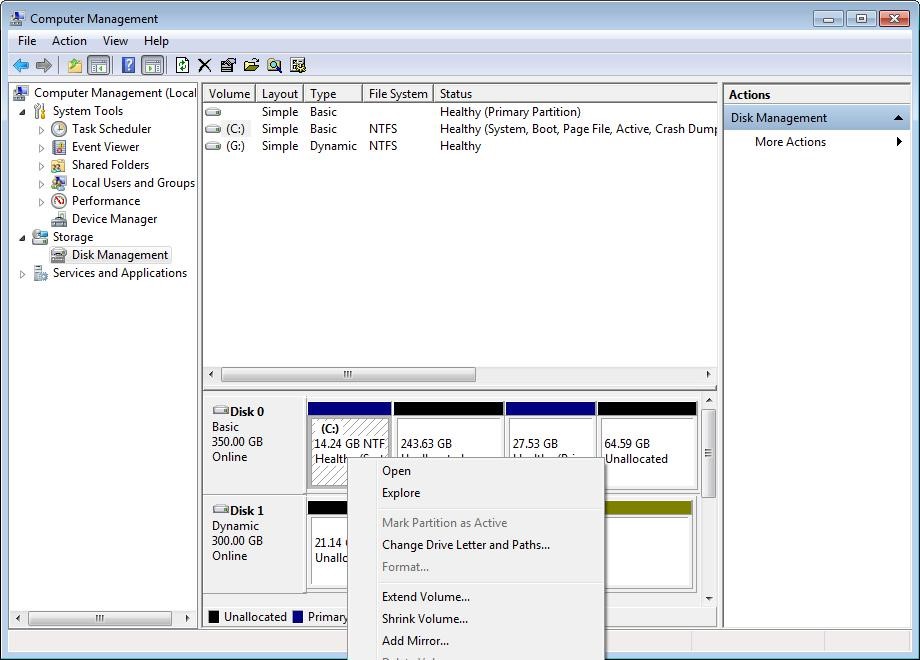 How to Combine-Merge Partitions in Windows 10, 8, 7 - 2