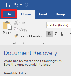 How to Convert Word File To PDF 2