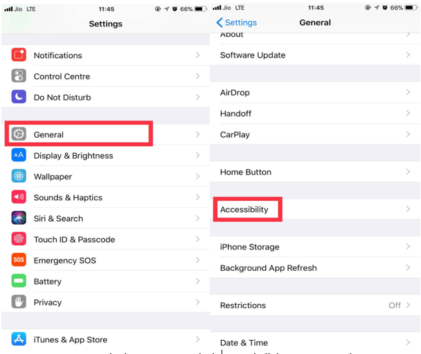 How to invert the iPhone colors 2