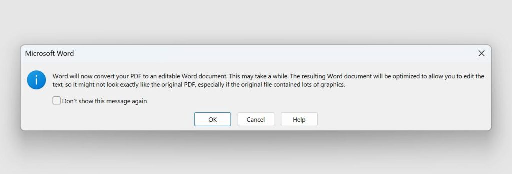 Microsoft word