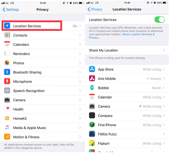Prevent Location Tracking 3