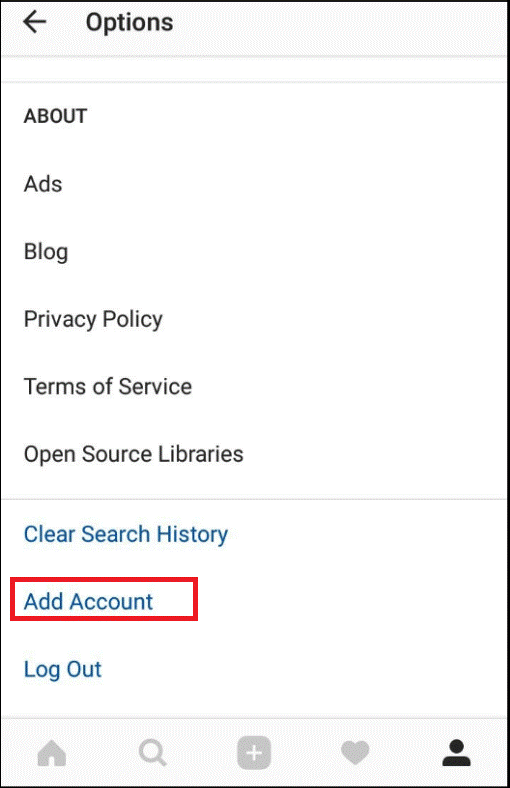 add multiple account instagram