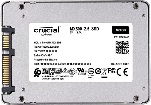 crucial MX500 1TB 3D NAND SATA