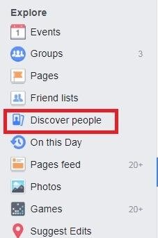 discover people facebook