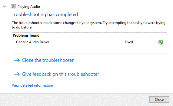 generic audio driver