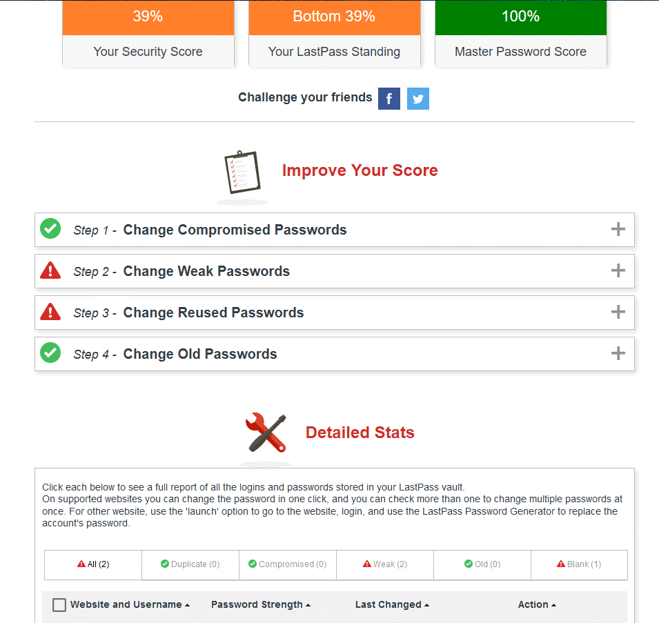 lastpass 5