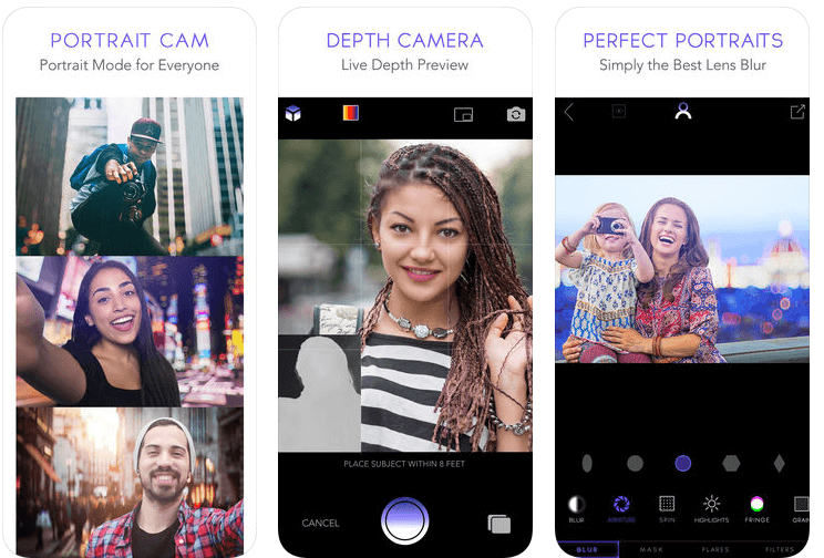 portrait mode cam app