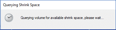  shrink space