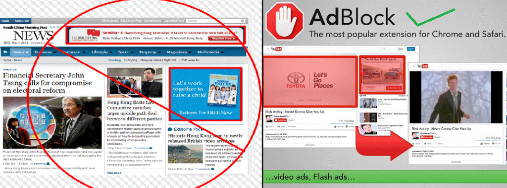 website flash ads