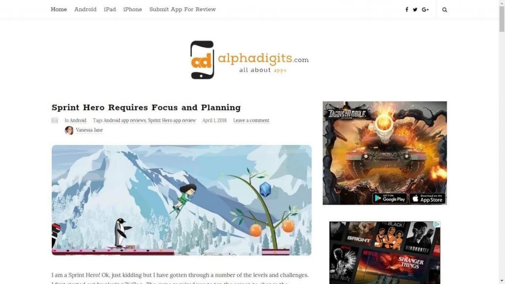 Alpha digits.com