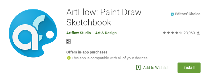 ArtFlow Paint Draw Sketchbook