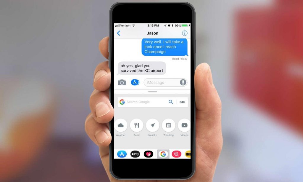 How To Add Google Search to iMessage - 5