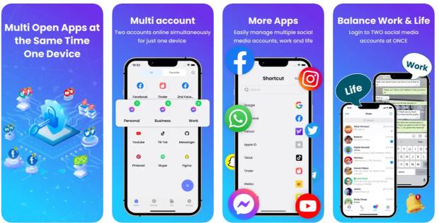 Parallel dual apps