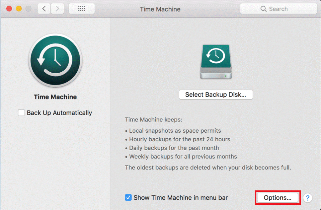 backup step 3