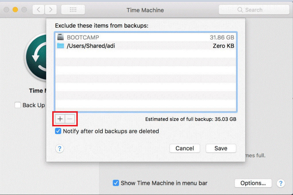backup step 4
