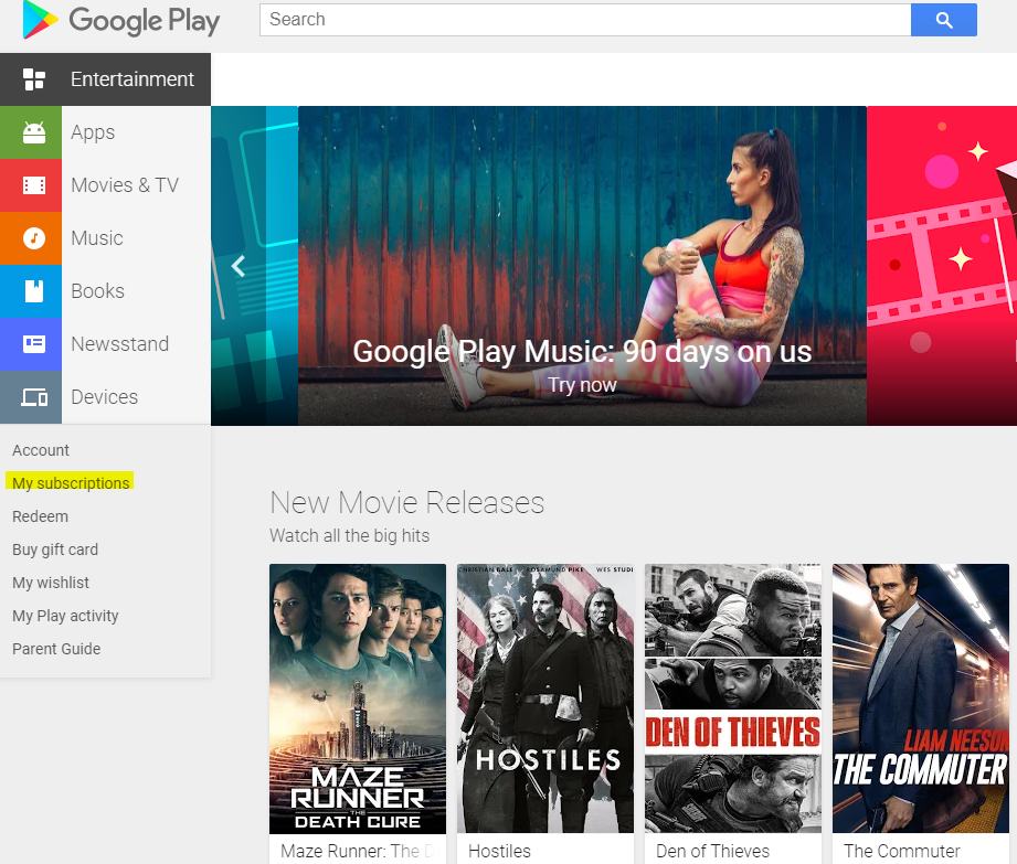 google play on pc