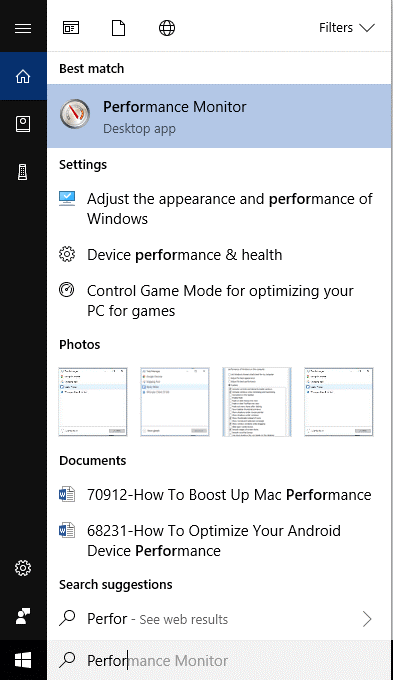 search it via search bar