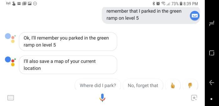 Let Google Remember Things