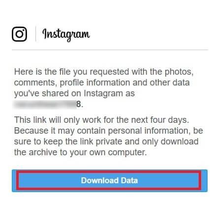 Download Instagram Data 9