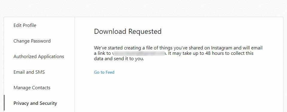 Download Instagram Data-7
