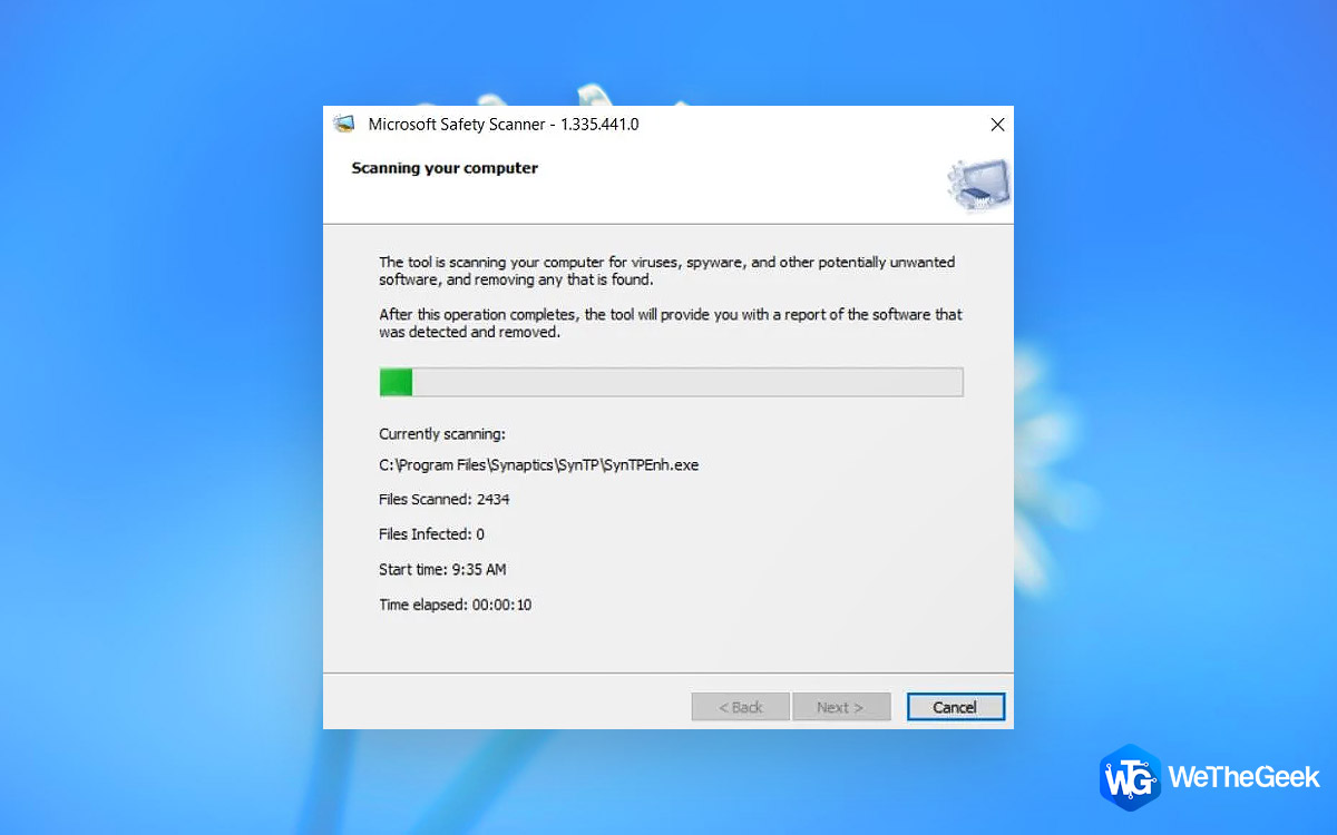 How To Use Microsoft Safety Scanner In Windows 8?